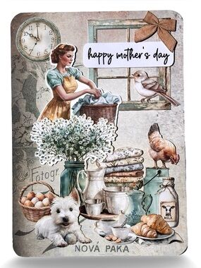 Handmade Mother’s Day Greeting Card